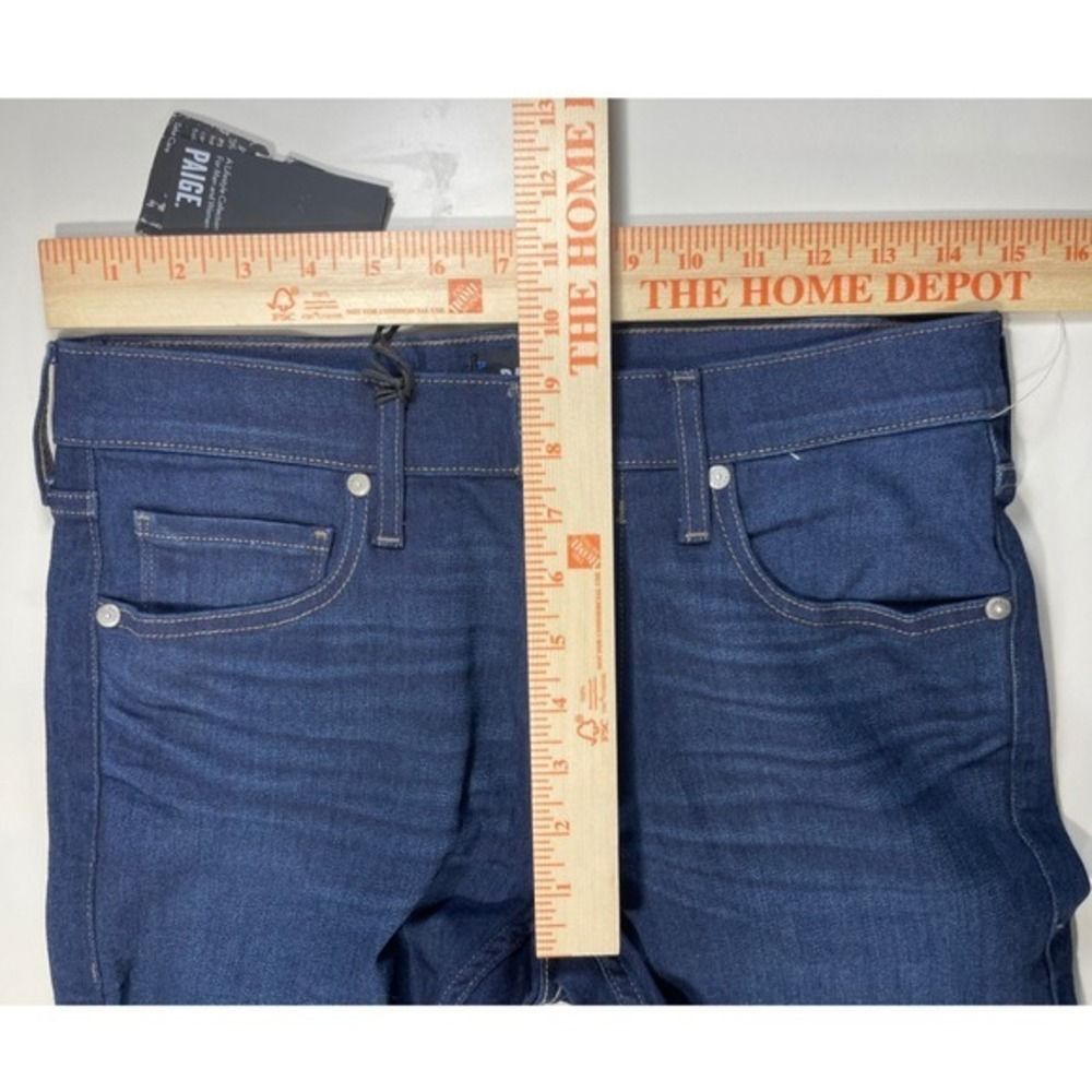 PAIGE Lennox Slim Fit Jeans W/29 Blue Gerald Indigo M653765-570 NWT - Picture 8 of 12